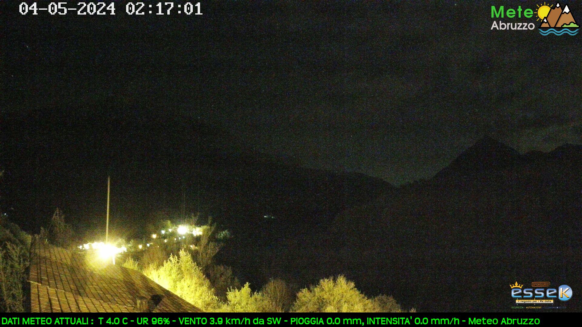 webcam Comune di Opi, vista sul Monte MArsicano - Abruzzo Italy