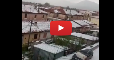 [VIDEO) L’incredibile GRANDINATA di ieri nella piana del FUCINO – Meteo Abruzzo