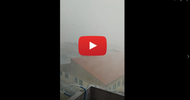 [VIDEO] Forte temporale con raffiche intense e GRANDINE nel teramano – Meteo Abruzzo