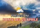 Previsioni PONTE del 25 APRILE: tempo VARIABILE | Meteo Abruzzo