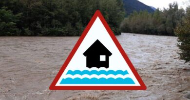 MALTEMPO IN ABRUZZO: Allagamenti per i fiumi che hanno superato i livelli di ALLERTA